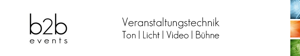 b2b-events Veranstaltungstechnik